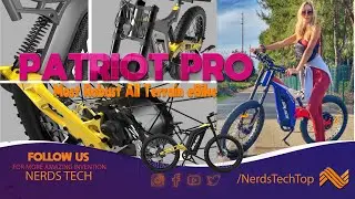 AMAZING ⚡ PATRIOT PRO Most Robust All Terrain Electric Bikes