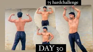 75 hardchallenge day 30 || bicaps and tricaps workout 🏋️&zwj;♀️