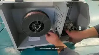 3 in 1/ laser welding machine install welding wire