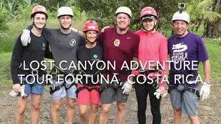 Lost Canyon Adventure Tour Fortuna, Costa Rica