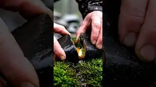 🪨 Crystal Heart Inside a River Stone &mdash; Hyper-Realistic AI ASMR Macro