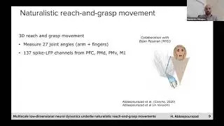 Talk: Multiscale low-dimensional neural dynamics underlie naturalistic reach-and-grasp movements