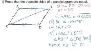 Proving Properties of Quadrilaterals