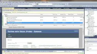 Creating Web Test and Load Test using Microsoft Visual Studio