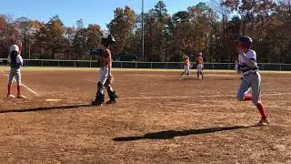Cameron's first inning pitching (part 1) vs. Spotsylvania Patriots (9-1 W) - Nov. 8, 2025