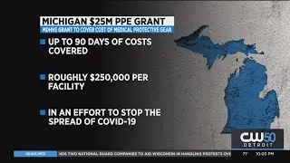 $25M Grant Awarded To Buy PPE&rsquo;s For Michigan&rsquo;s Medical Facilities