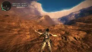 Just Cause 2 Base Jump Record 1474 meters