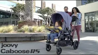 The Most Versatile Double Stroller in Action | Joovy Caboose RS