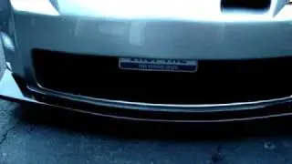 Show N' Go License Plate on a INGS+1 350z