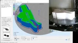 Rostock Max Dragon Staff Head Printing in PETG
