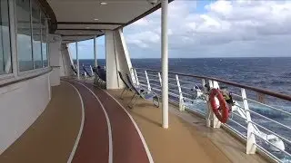 Symphony of the Seas: Running Track Lap
