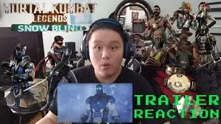 SUB-ZERO!!! Mortal Kombat Legends: Snow Blind Official Trailer (REACTION)