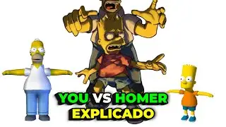YOU VS HOMER 😨 Cuando HOMERO SIMPSON se volvi&oacute; TERROR | EXPLICADO