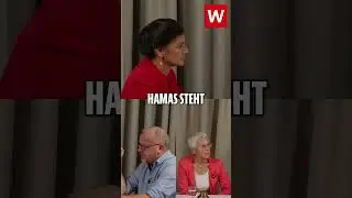 Die Lage in Gaza | Sarah Wagenknecht und Gabriele Krone-Schmalz