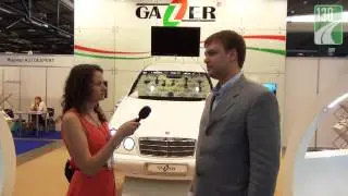 Gazer показал самый большой стенд на SIA 2014
