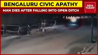 47-Year-Old Man Dies After Falling Into An Open Ditch In Bengaluru | Breaking News