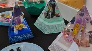 Nova produção de Orgonites #orgonite