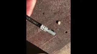 How to fix broken spark plug wire - DIY