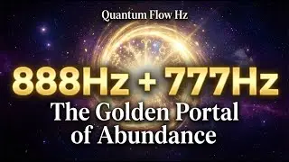 The Golden Portal of Abundance | 888Hz + 777Hz Miracle Frequency: Attract Wealth & Unexpected Luck