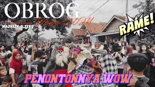 PENONTON OBROG WEWE MAJASIH SLIYEG HEBOH DAN RAMAI BANGET