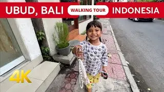 UBUD BALI Indonesia 🇮🇩 WALKING tour 2024 [4K]