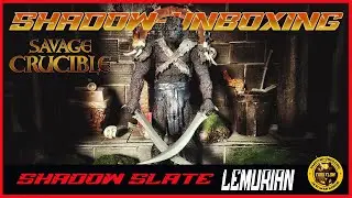 🔥 Shadow Slate Lemurian 🔥 Savage Crucible ​​ SHADOW-UNBOXING #actionfigure