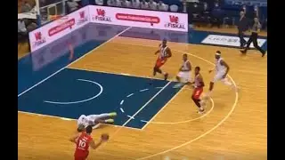 ABA LIGA: Mornar - Crvena zvezda (24.01.2021.) užasna povreda Pulena
