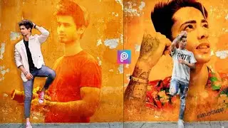 PicsArt own wall Photo Editing | Creative PicsArt Editing | own wall Creativity | Royal Editing