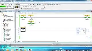 Programación Timer On Delay TON PLC SLC 500 Allen Bradley