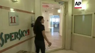 Various of Al Jazeera offices in Jerusalem