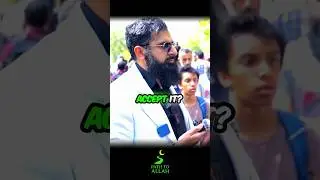 Street Dawah: How Logic Beats Doubt Every Time! #Islam #Debate #Shorts