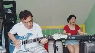 aniversary waltz cover by Butz and Ruby Agudo instrumental music couple bonding
