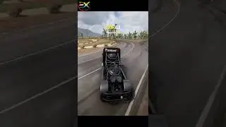 Drifting a 2600hp Truck on a round about Forza Horizon 5 #forzahorizon5 #racing #gaming #drift