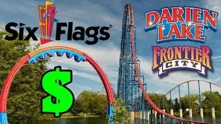 Six Flags Buys 5 New Theme Parks! (Darien Lake, Frontier City, etc)