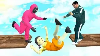 Игра в Кальмара Прыжки и Падения - [GMOD Рэгдоллы] - Серия 85