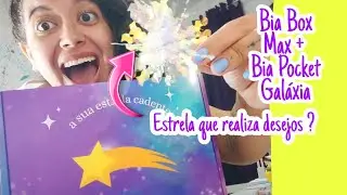 Bia Box Max + Bia Pocket Galáxia | Clube de assinatura Lojinha da Bia Winston+ comprinhas junho 2022