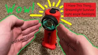 У меня есть эта штука… версия с фонариком! Streamlight Survivor
