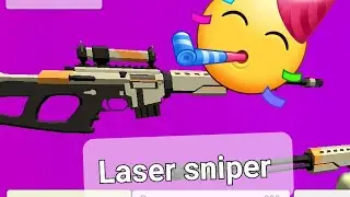 yes I buy Lazer Sniper chicken gun wow 👌