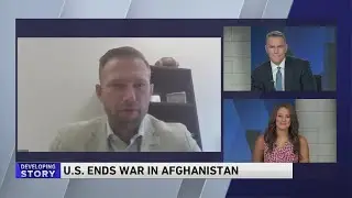 Fmr. Army Officer Mark Hamstra weighs in on end of war in Afghanistan