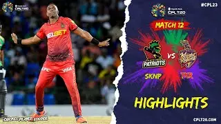 Highlights | St Kitts and Nevis Patriots vs Trinbago Knight Riders | CPL 2023