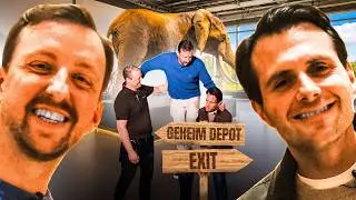 Tobias Camman en Stijn van Vliet in het geheim Naturalis depot | MOOI WERK KEURMERK