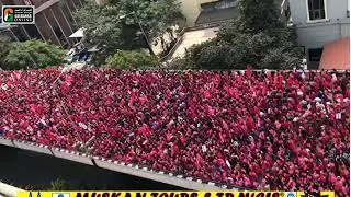 Bangalore Turned Into Pink. ASHA Workers Strike in Bangalore.