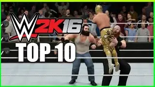 Top 10 Doubleteams in WWE 2K16!!