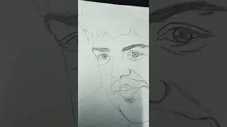 Old Ajith Kumar Pencil Sketch Drawing #drawing #pencilsketch #ajithkumar