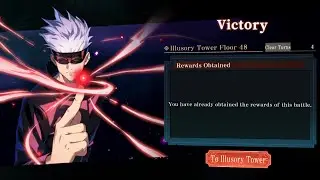 Floor 48th Cleared in 4 Turns !! - Illusory Tower - Jujustu Kaisen Phantom Parade