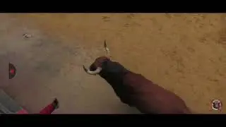 Salida del tercer toro cerril de victoriano del r&iacute;o en Almacera im&aacute;genes toros tv d&iacute;a 17/01/2026