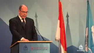 H.S.H Prince Albert II of Monaco, #INTERPOLGA, Monaco, 2014