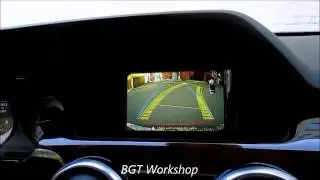 Камера заднего вида Mercedes GLK X204 NTG4.0 / NTG4.5 - PAS + PDC