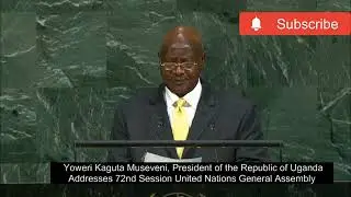 president Museveni best speech at the 72th. UN summit #unitednations  #museveni
