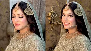 Nikah makeup tutorial #anayasalon4 #makeup #mychannel #makeuptutorial 